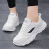 Leather Sneakers Waterproof Casual Shoes White Running Shoes Trendy Student Footwear White Skate Shoes Unisex Tennis Shoes