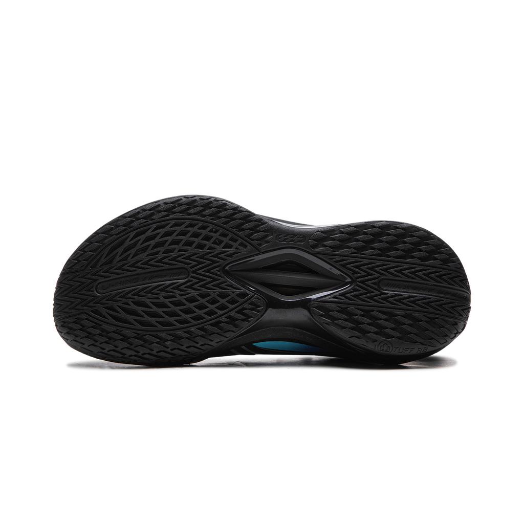 Li Ning Light Speed 4 Dämpfung Rutschfest Rückprall Niedrig geschnittene Basketballschuhe Herren Schwarz Blau ABPW011-8