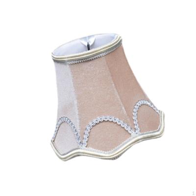 Fabric Lampshade Replacement Clip On Elegant Decorative for Candle Bulbs Lighting Easily Install