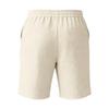 Men Casual Waffle Drawstring Elastic Waist Loose Beach Knee Length Shorts
