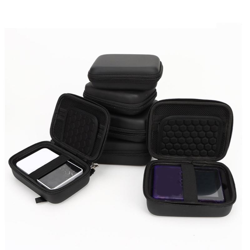 Handheld Game Console EVA Bag Scratchproof Storage Box for RG40XXV Protector Case with Mesh Pocket Travel Carrying Pouch
