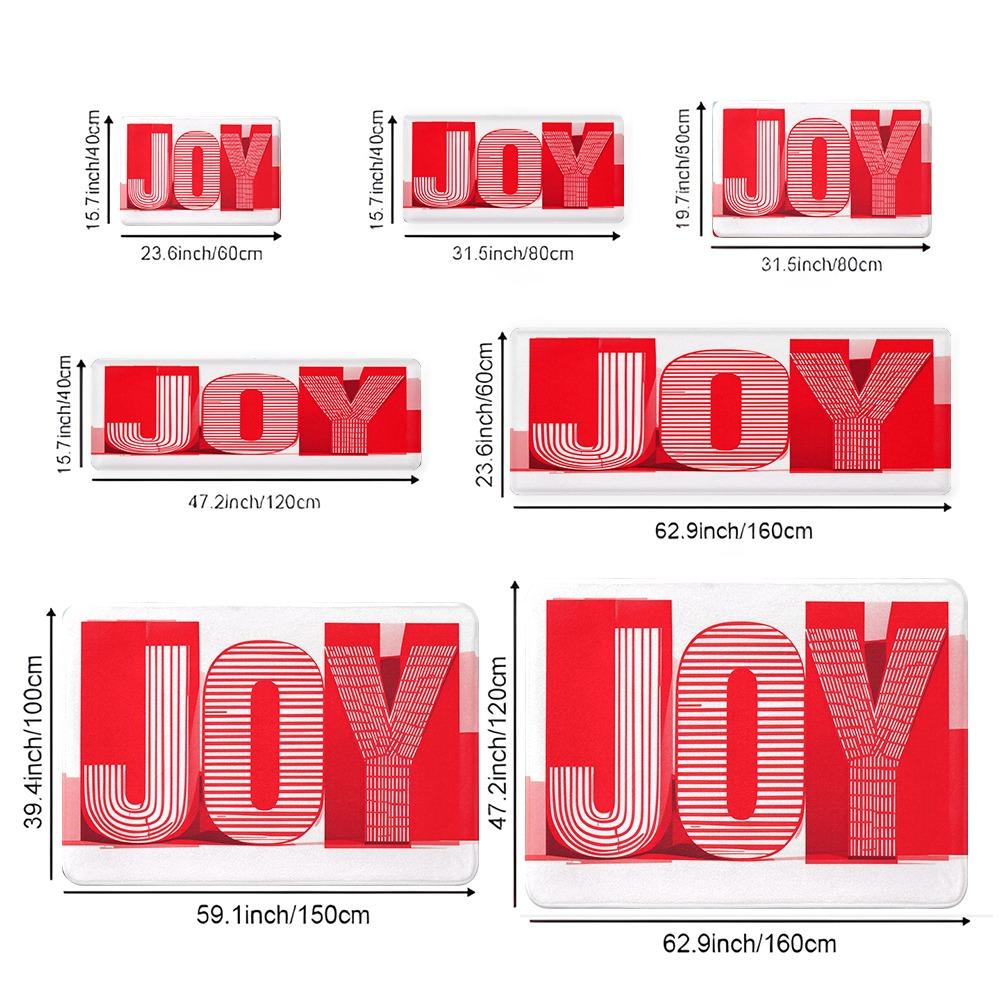 1pc Christmas Theme Doormat, The Perfect Floor Mat for Outdoor And Indoor, Halloween Decorations, Machine Washable, Enhancing Ho