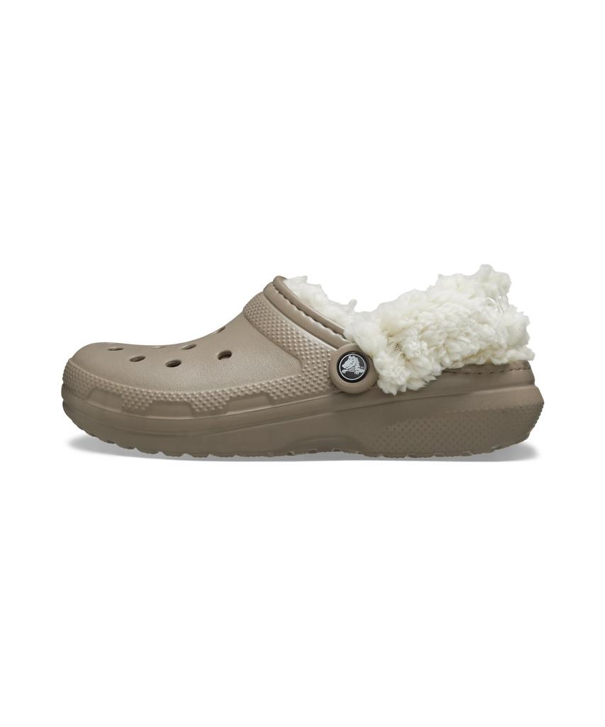 Crocs Classic Fleece Lined Clogs (Fleece Straps) - Mushroom / 211396-195