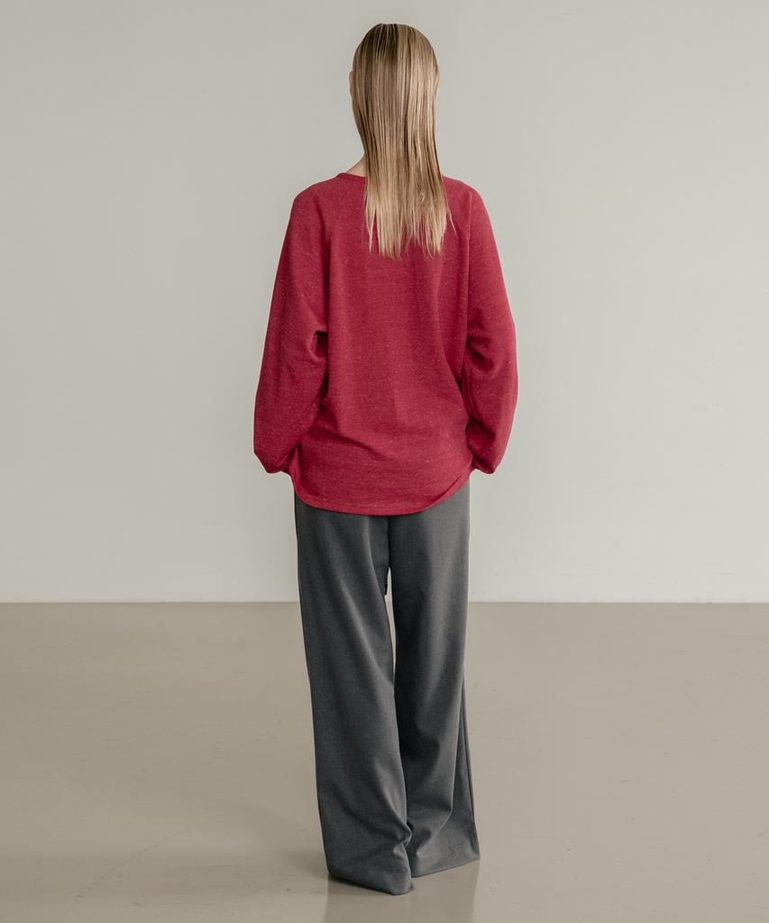 SSIN AND LEE (W) Low Loop Banding Slacks Gray