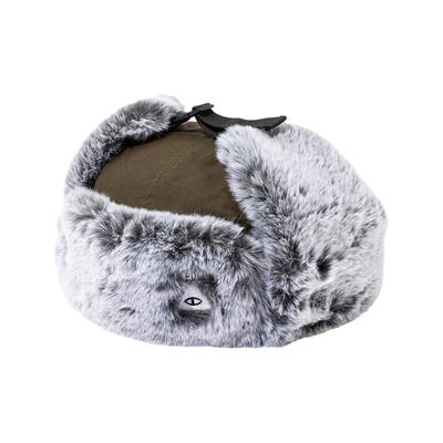 POLERSTUFF Military Fur Visor Cap Olive