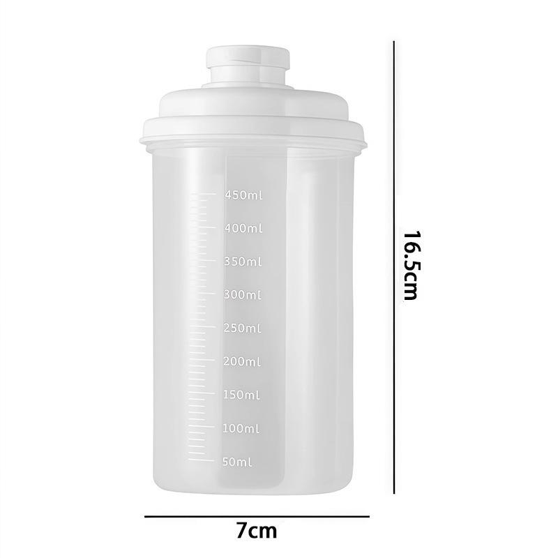 

Large Capacity Leak-Proof Storage Jar with Lid for Sugar, Cold Brew, or Soy Milk - Portable and Refrigerator Safe. Transparent