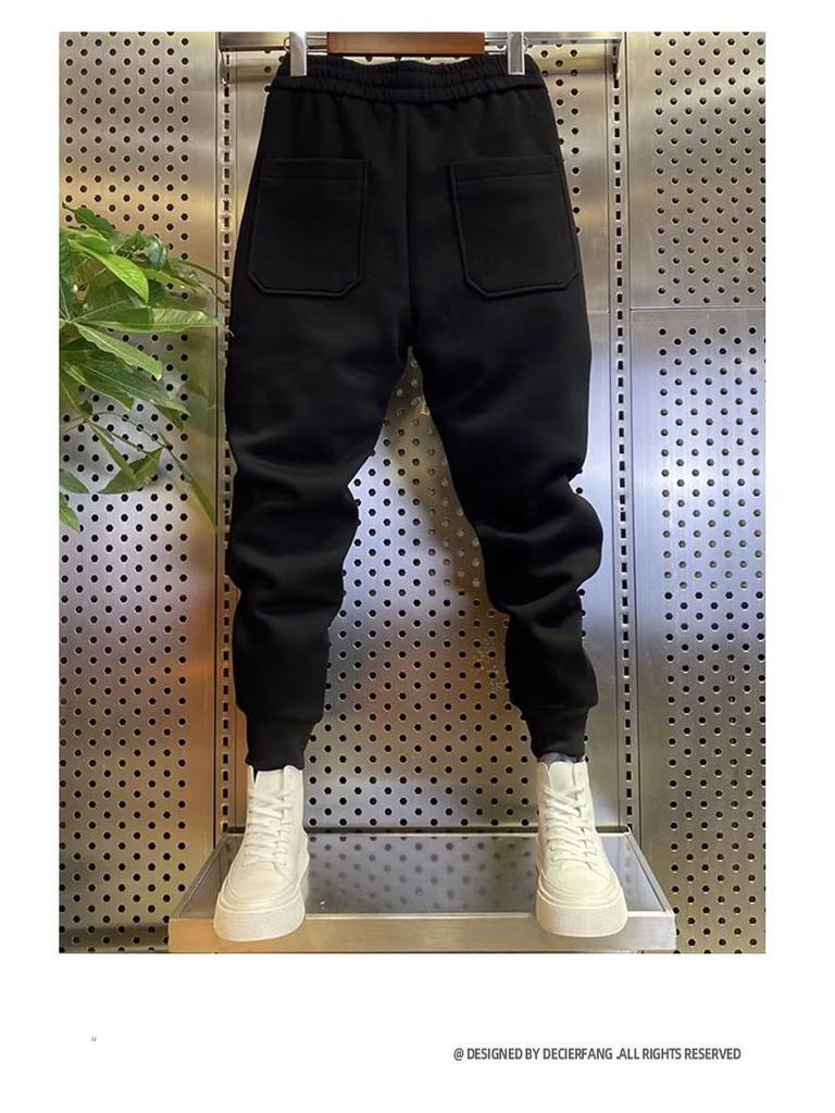 Men's Spring/Summer Slim Fit Jogger Pants - Casual, Cuffed, Loose-Fit Sport Sweatpants