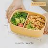 Silicone Microwaveable Divided Lunch Box