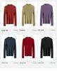 Women's Slim Fit Pure Wool Knit Pullover - Soft, Skin-Friendly, Long Sleeve Base Layer for Autumn/Winter