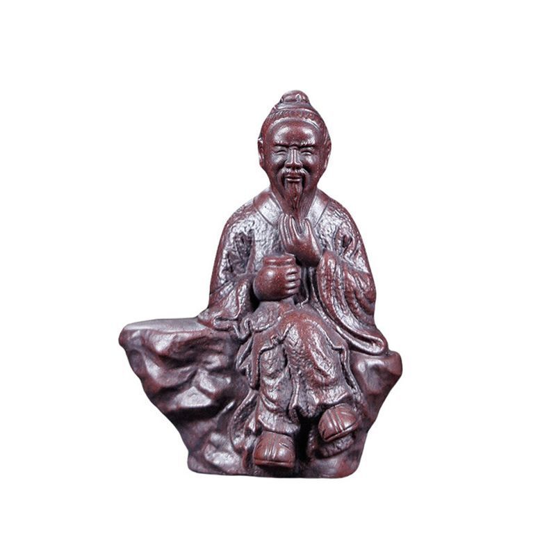 

Yixing Zisha the Sage of Tea Tea Pet Elegant Tea Sculpture Figurine Play Toys Statue Ornaments Supplies Craftsmanship
