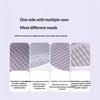 Silicone Makeup Brush Cleaning Box Multifunctional Scrubbing Mat Beauty Sponge Drying Holder for Beginner Use