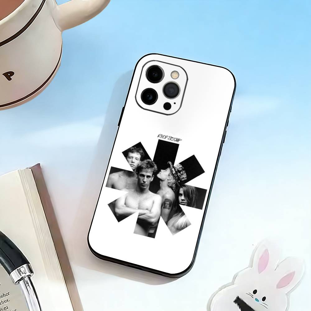 

R-Red Hot Chili Peppers Phone Case Silicone Soft For IPhone 17 16 15 14 13 12 11 X XR Plus Pro Max Plus iPhone14ProMax