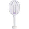 Jihoma 2-in-1 USB Rechargeable Electric Mosquito Swatter & Trap
