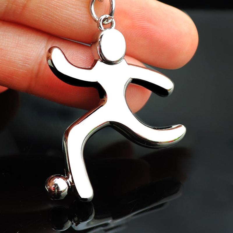 Creative Soccer Playground Keychain Unisex Metal Tennis Table Tennis Golf Key Holder Fans Gifts