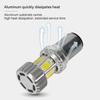 H4 BA20D Motorcycle LED Headlight Bulb Motorcycle Light Super Bright Lamp Scooter Motorbike DRL Lights Aluminium Alloy