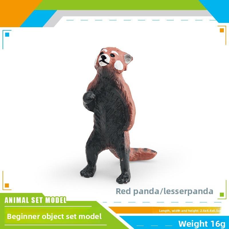 

Wildlife Animal Rabbit Armadillo Macaque And Panda Model Collection Pvc Educational Figures For Kids Preschool Learning Panda
