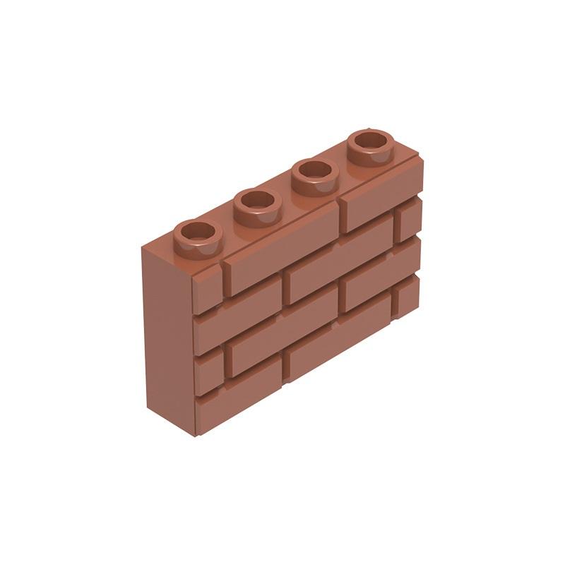 MOC 10PCS 4215W 60581W Special 2x4 Thick Wall Building Blocks House Castle Educational Bricks Particle Idea Toys Children Gifts