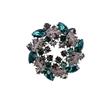 Elegant Retro Baroque Mini Wreath Brooch - Fashionable, Creative, and Cute Accessory for Clothing.