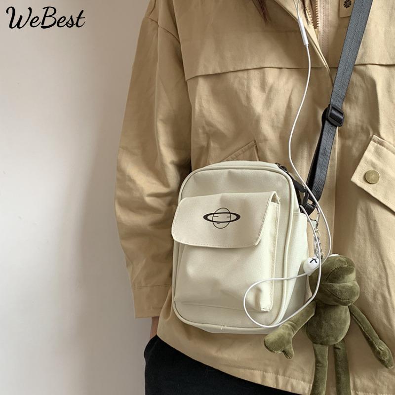 

Small, Simple, Versatile, Fresh-looking Cloth Bag, Shoulder Bag, Crossbody Bag