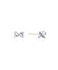 Lloyd Dear Ribbon 10K Gold Earrings Lptq3004T