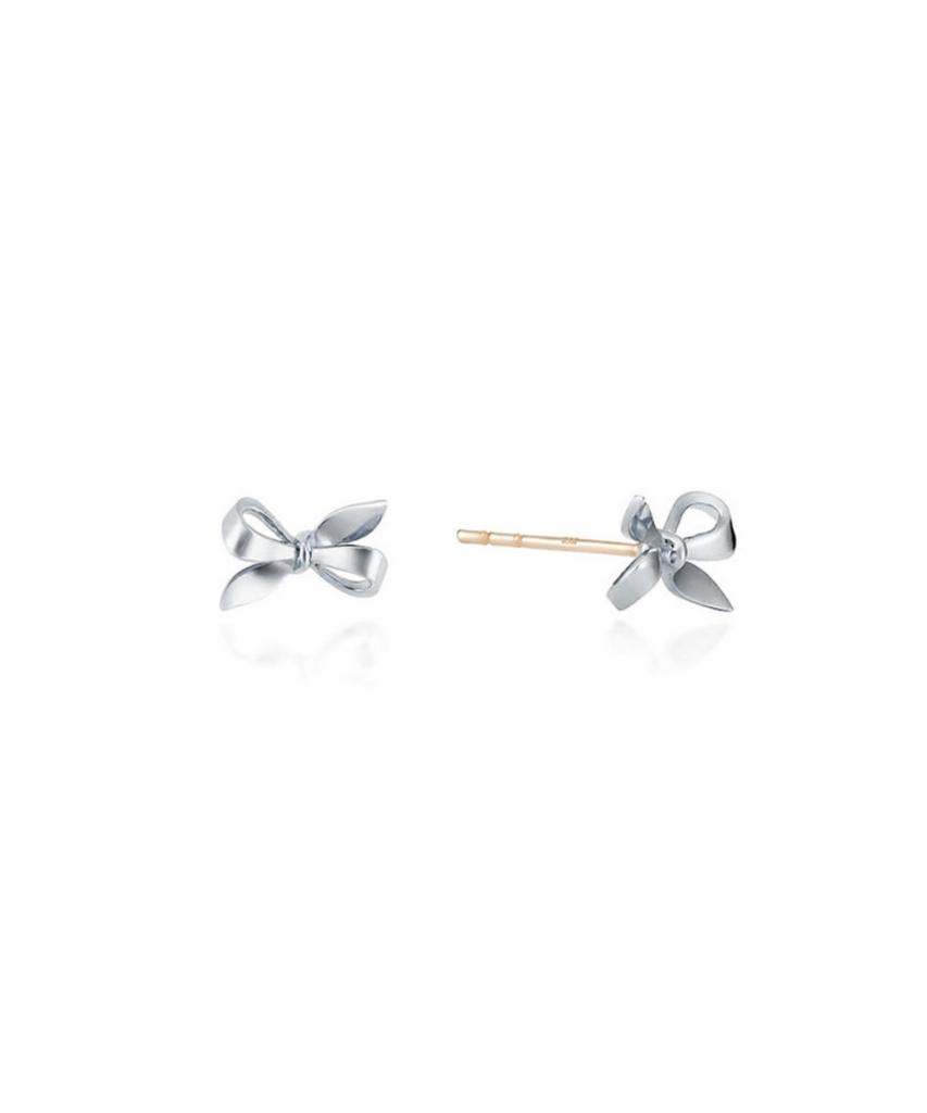 Lloyd Dear Ribbon 10K Gold Earrings Lptq3004T