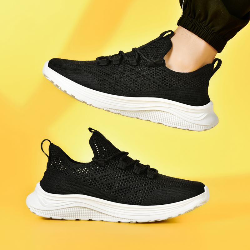 Fashion Men Casual Sports Running Shoes Breathable Lightweight Men Comfortable Athletic Nonskid Sneakers Outdoor Classical Mesh Breathab