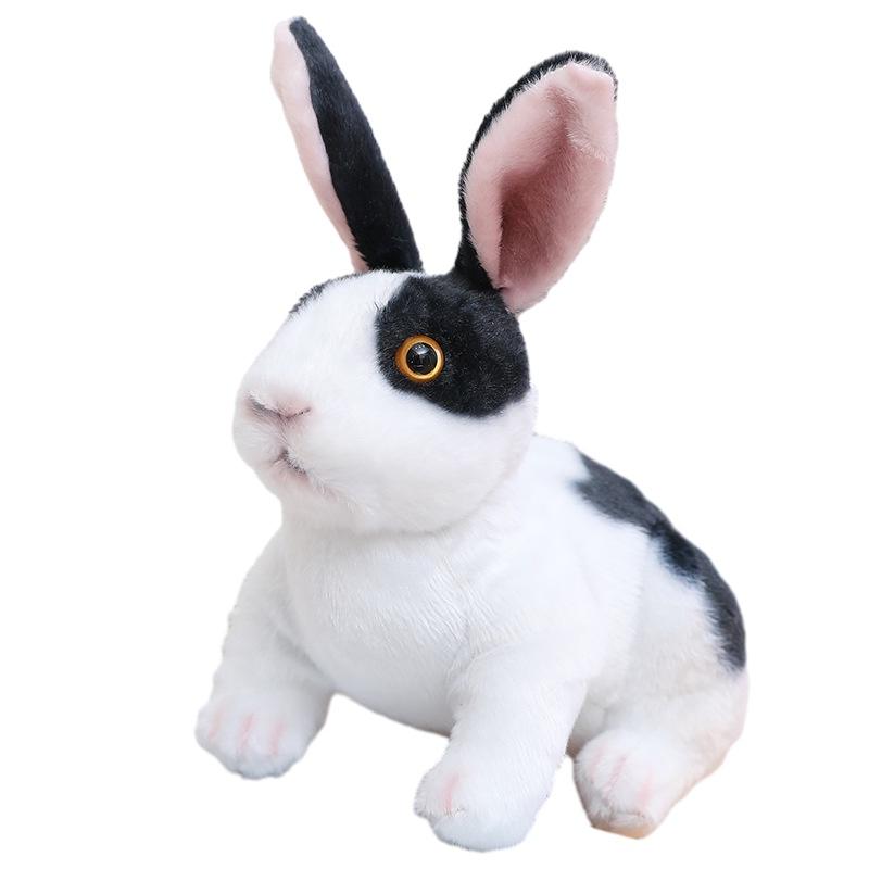 Cute Rabbit Plush Toy Decoration Props Standing Pose Wholesale