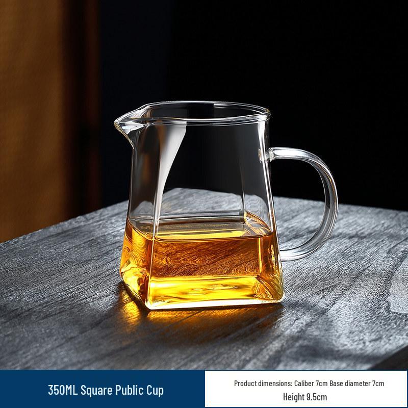 Borosilicate Glass Fair Cup & Tea Infuser Set