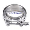 V Band Clamp Male Female Exhaust Flange 304 Stainless Steel Turbo Muffler Pipe Kits Release Car Accessories 2"2.5"3"3.5" 4" Inch