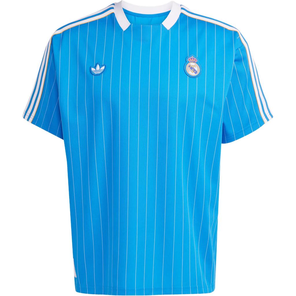 Adidas Originals Real Madrid Comfortable Soft Skin-Friendly Short Sleeve Football Shirt Unisex Tops JN3060