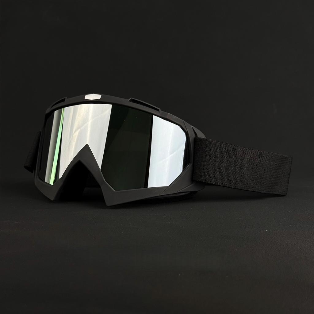Motocross Goggles Windproof HD Lens Cycling Glasses Helmet Compatible Protective Eyewear for Men Women