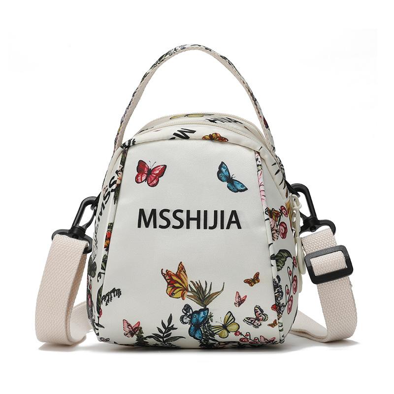Butterfly Print Large Capacity Travel Backpack for Women