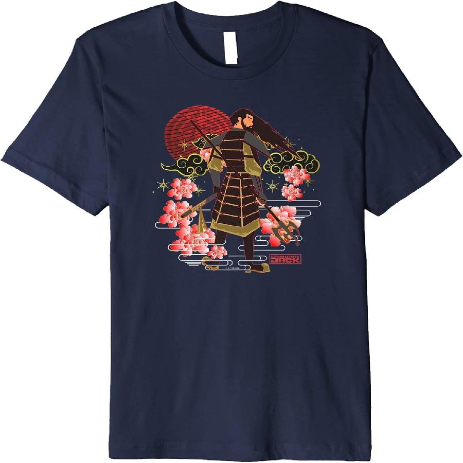 Red Warrior Poster Pose Premium T-Shirt XXXXXL чёрный