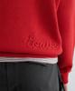TOAVE Logo Embroidery Cotton Knit (Red)