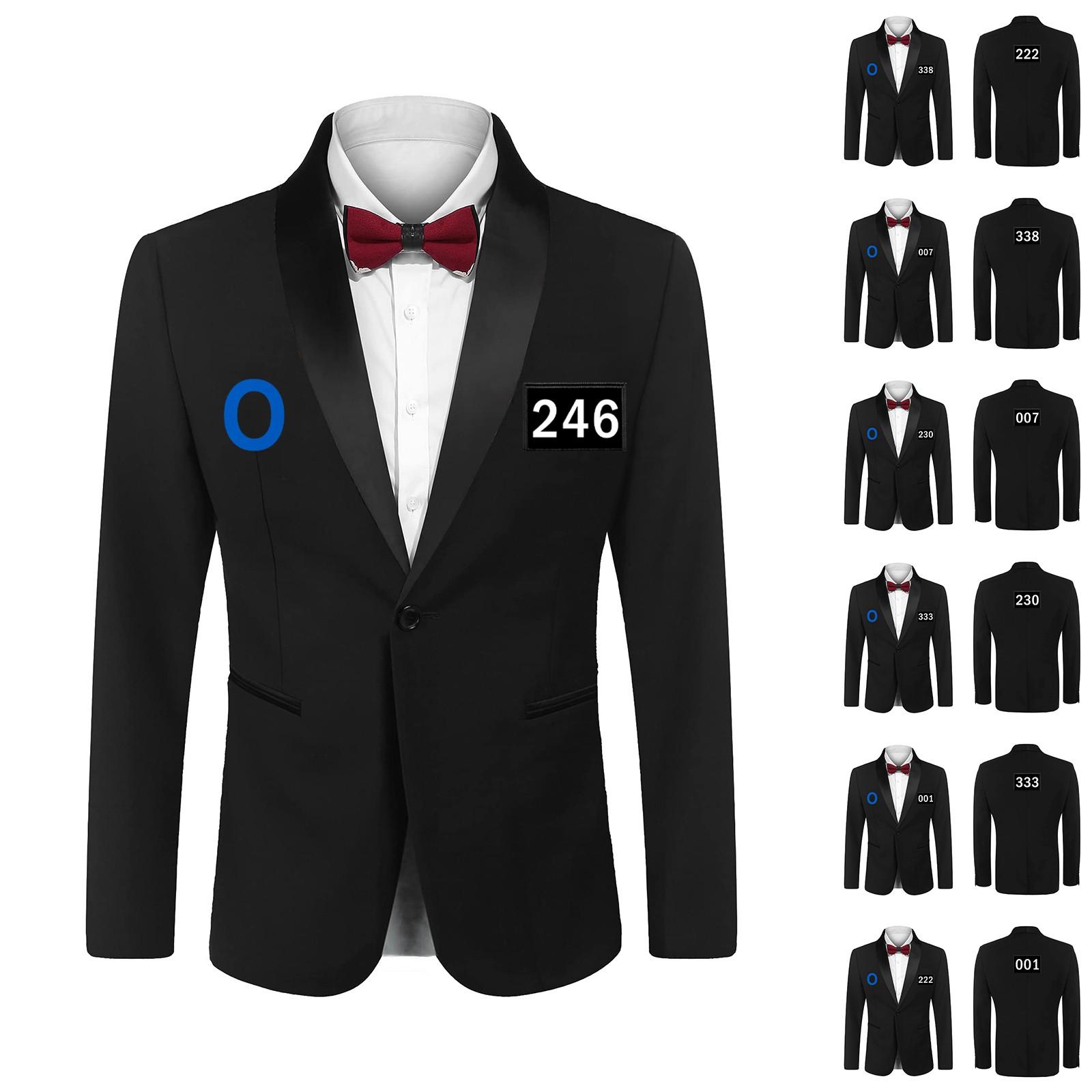 

Men s Stylish and Comfortable Suit Jacket L чорний