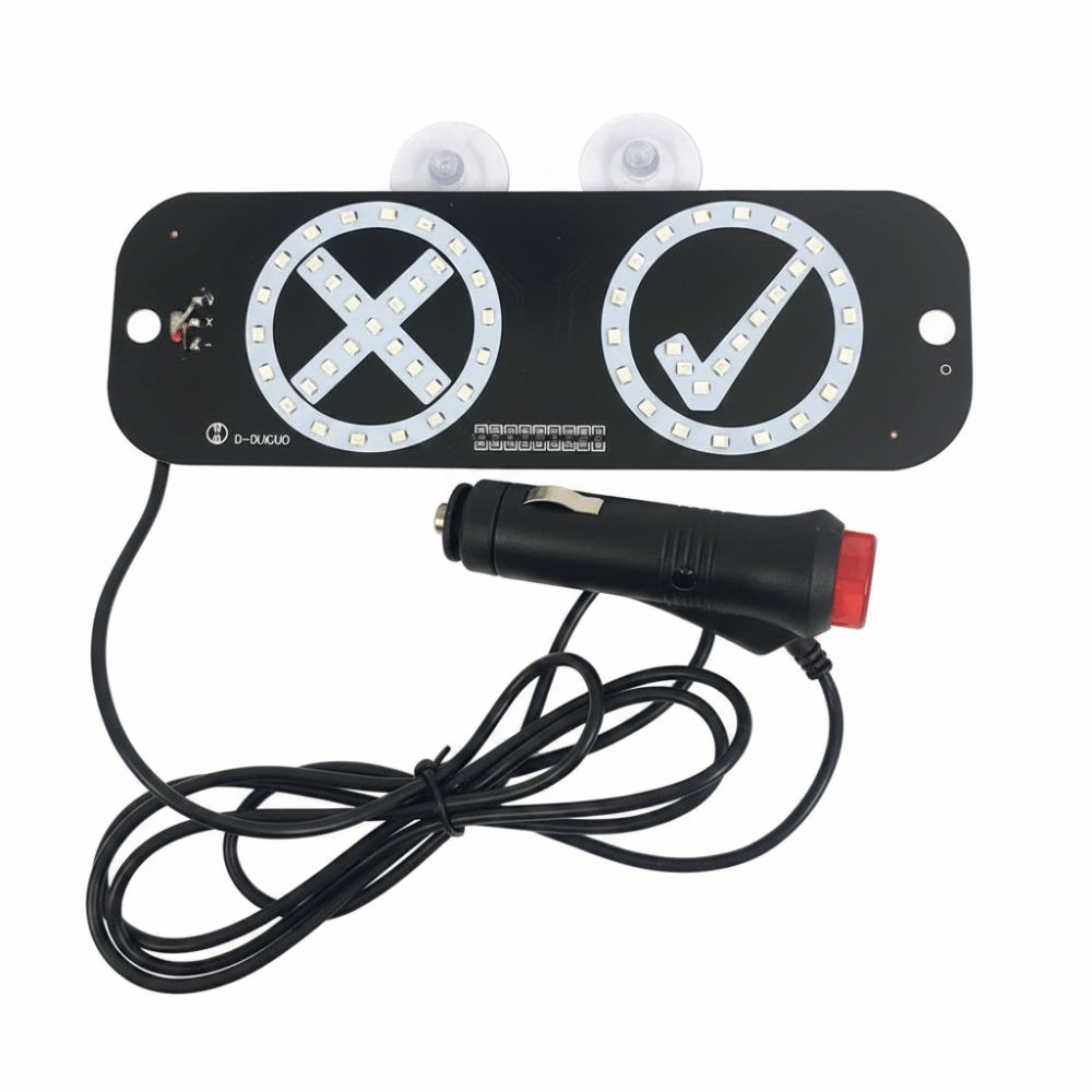 Creative Taxi LED Indicator Light Suction Cup Type Taxi Interior Lights Taxi Cab