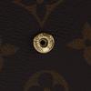 Louis Vuitton Portefeiulle Sarah Purse M80726 Monogram Giant Reverse Brown Monogram Canvas Unisex Used
