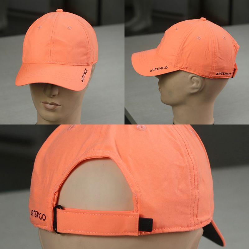 

Outdoor off-Road Running Marathon Sun-Poof Peaked Cap Sun Protection Hiking Hiking Casual Travel Exercise Quick-Drying Cap BRIGHT ORANGE Adult head circumference 54-60cm