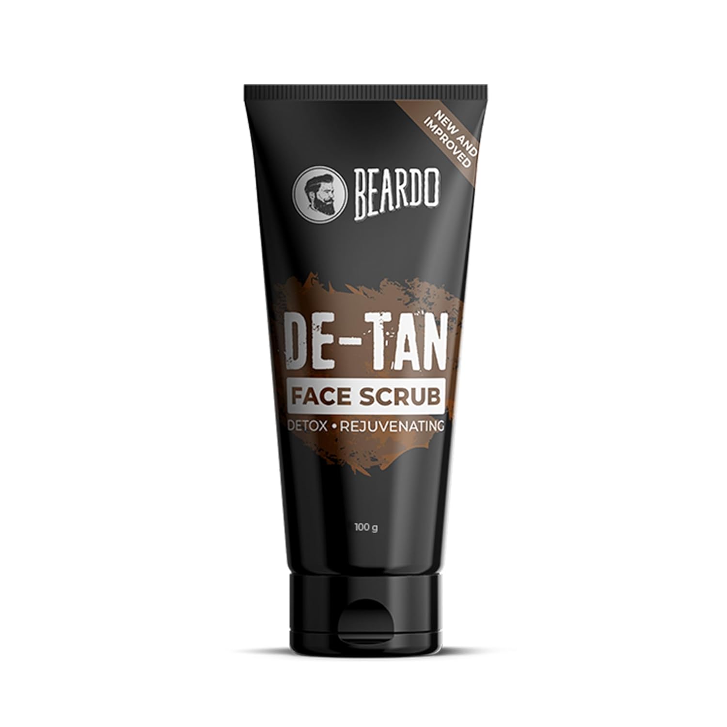 

Beardo De-Tan Face Scrub For Men 100g Coffee Exfoliating Scrub For Tan Removal Oil Control Deep Clean Skin Brightening