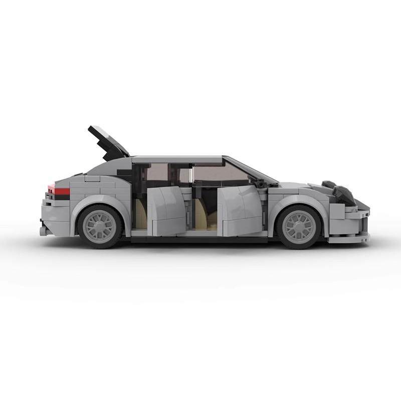 Building Block Compatible 84270 Porsche Turbo S 2018 Model Building Block Educational Toys For Children