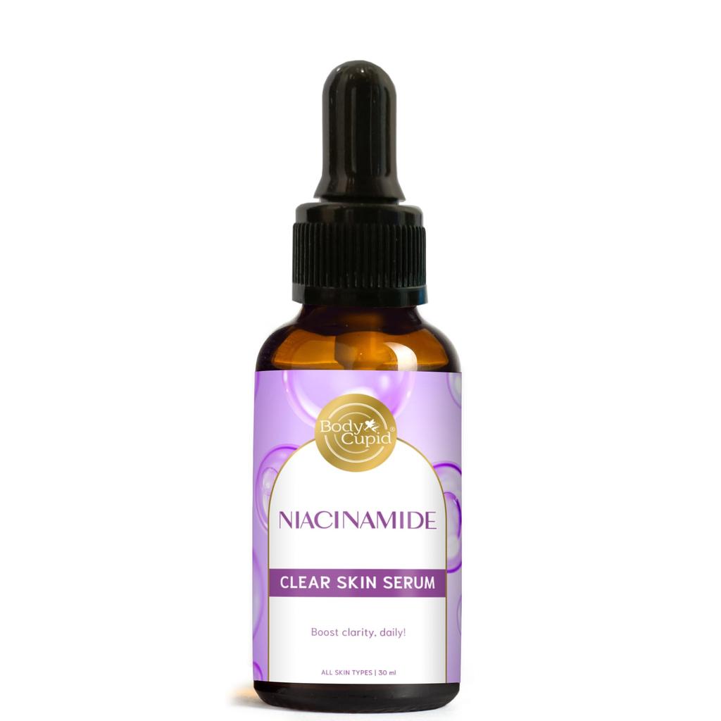 Body Cupid Niacinamide Serum - Niacinamide Balancing B3 Facial Serum for Acne, Tone, Texture - Brightening and Hydrating Skincare for Face | 30 ml