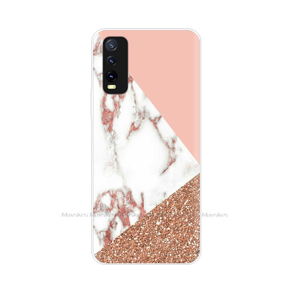 For Coque Vivo Y11s Case Soft Silicone Fundas Back Cover For Vivo Y11s V2027 V2029 Cute Phone Case For Vivo Y 11s TPU Bumper