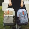 Schoolbag Outdoor Contrast Color Backpack Drawstring Backpack Lightweight Travel Bag Mountaineering Bag High Value Junior and High School Student