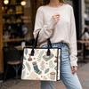 Winter Style Pattern Casual Tote Bag Daily Use Shoulder Handbag for Outdoor Shopping Commute