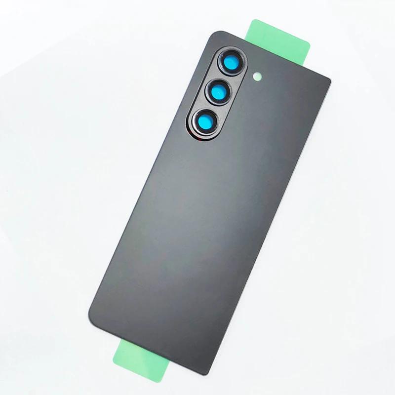 

Крышка батарейного отсека, задняя стеклянная крышка, корпус с объективом камеры для Samsung Galaxy Z Fold 5 F946 чёрный