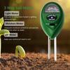 3-in-1 Handheld Soil Meter for Light, Moisture, and pH with Dual Probes