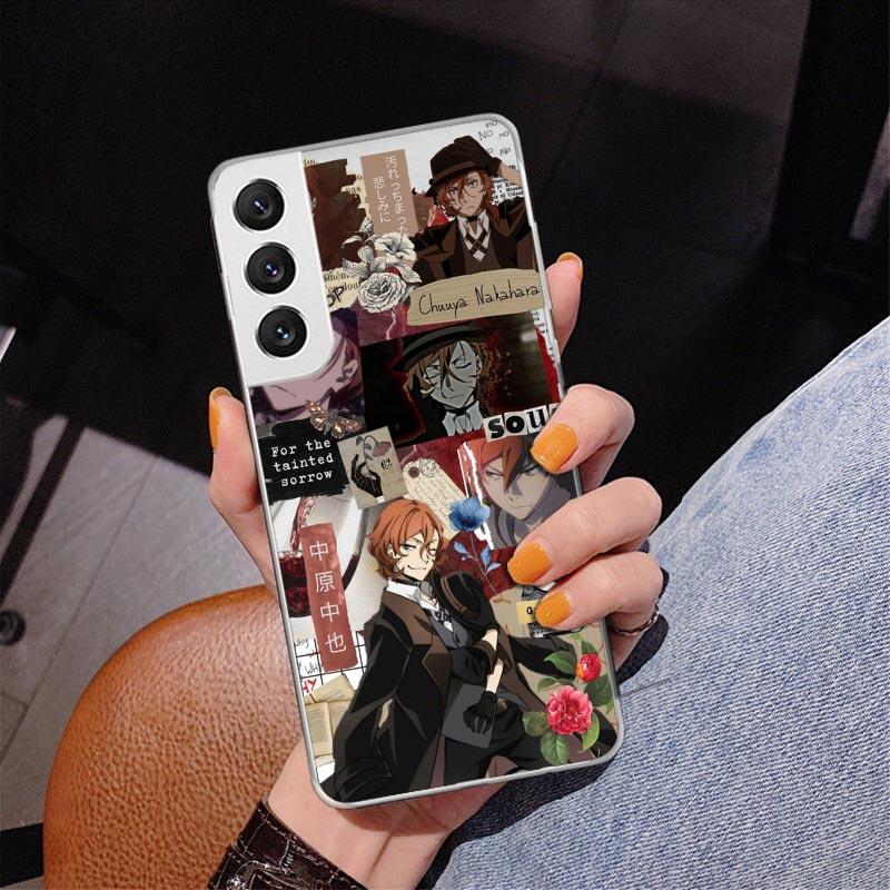Bungo Stray Dogs Nakahara Chuuya Phone Case For Samsung Galaxy S24 S25 Edge S26 Ultra S23 S22 S21 Plus S20 FE + Personalized Pri