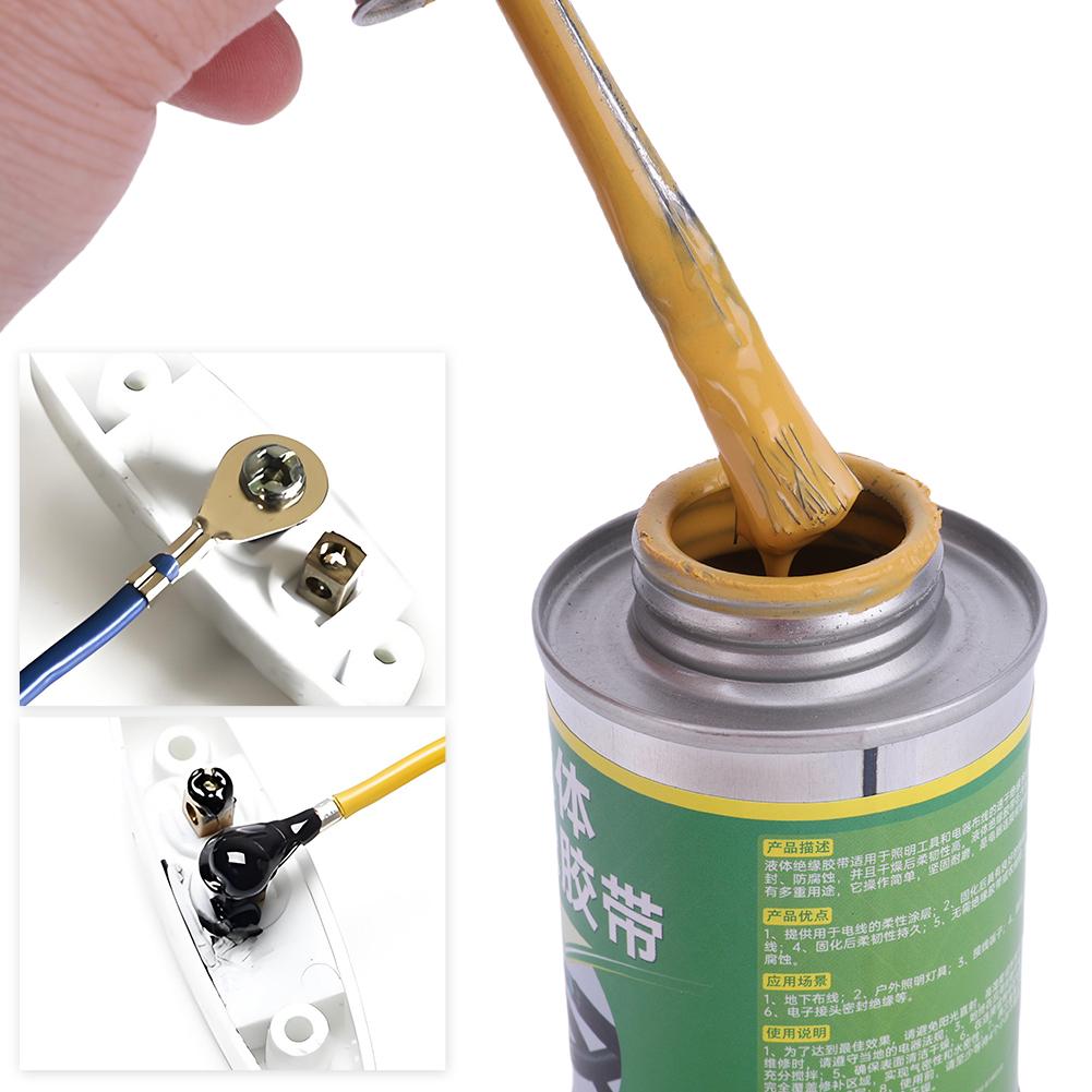260ml Liquid Electrical Tape Waterproof Insulating Tape Sealant Electrical Wire Cable Coat Repair Glue Insulation Glue