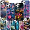 Beautiful Dragonfly Enthusiasts Phone Case For iPhone 13 12 Mini 11 Pro Max XS XR X SE 7 8 Plus 5S 5 6S 6 Gift Print Cover Funda