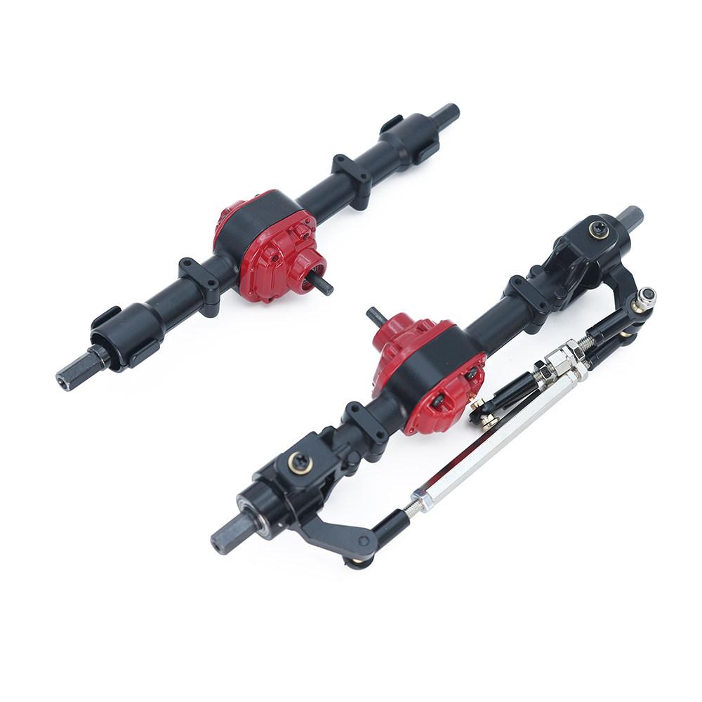 MN Metal Front & Rear Axle for 1/12 RC Car MN82 MN78 MN99s D90 Upgrade Part High Strength Heavy Duty Load Capacity Easy Install